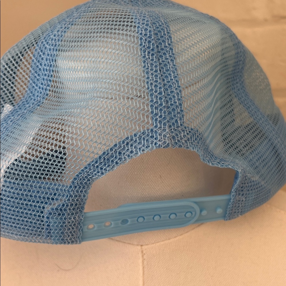 SALTY blue and White hat with Shell Detail - Picture 3 of 6